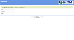 Desktop Screenshot of gestionale.siriaonline.com